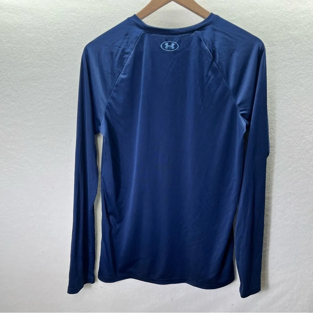 Under‎ Armour Rock Project Performance Long Sleeve Tshirt Boys YXL Blue 2693